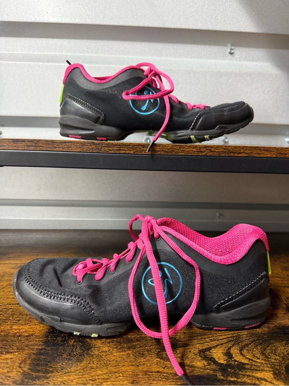 ZUMBA Flex Classic SHOES Trainers DANCE Z Slide & Impact Max Size US 6 - 36.5 EU